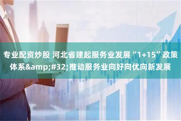 专业配资炒股 河北省建起服务业发展“1+15”政策体系 推动服务业向好向优向新发展